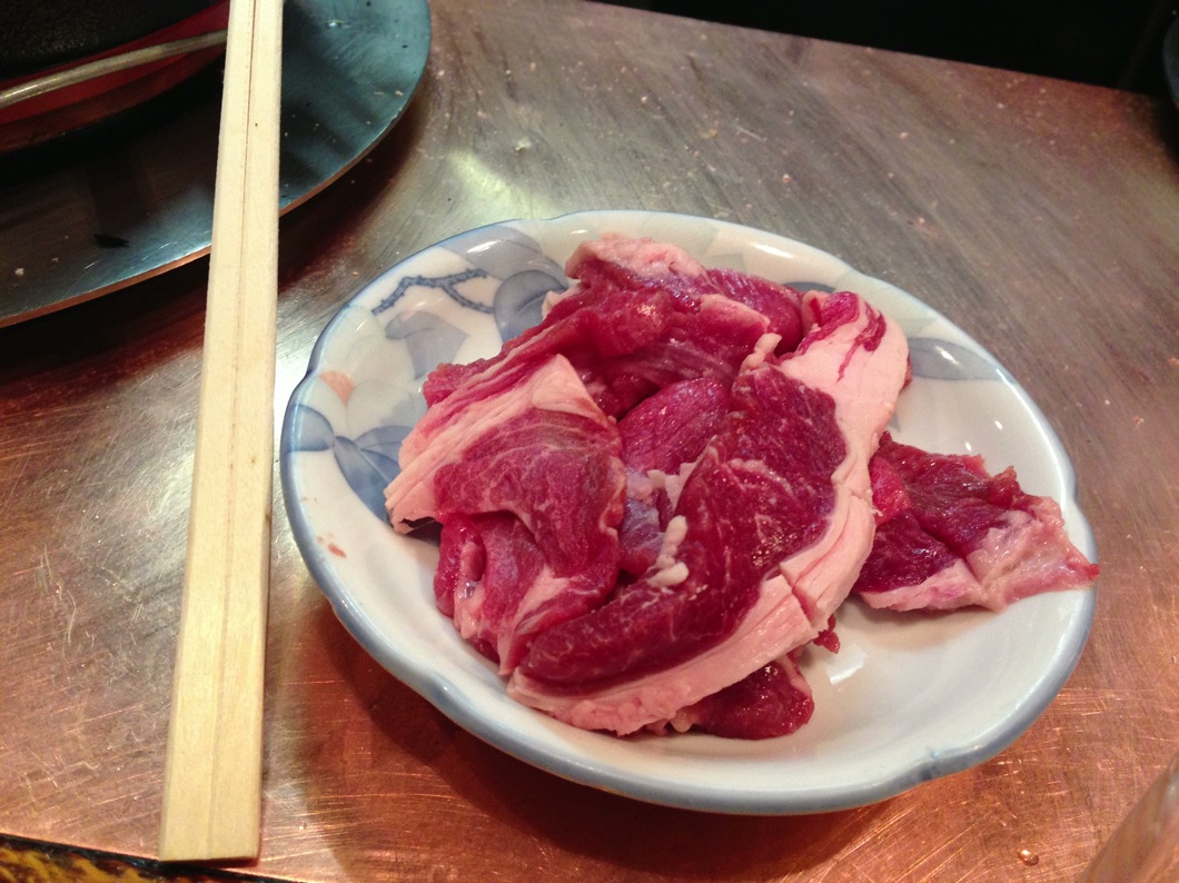 一人前のお肉